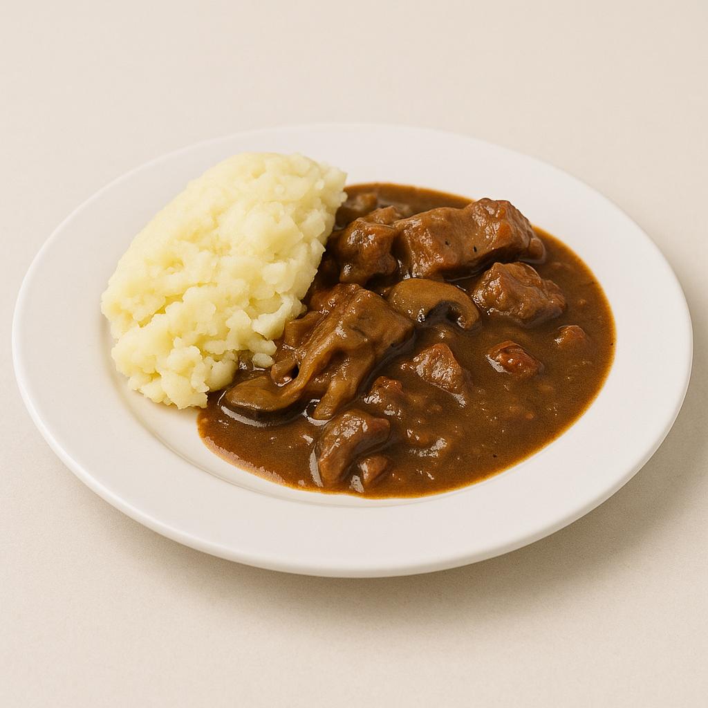 Liver & Bacon with Mash