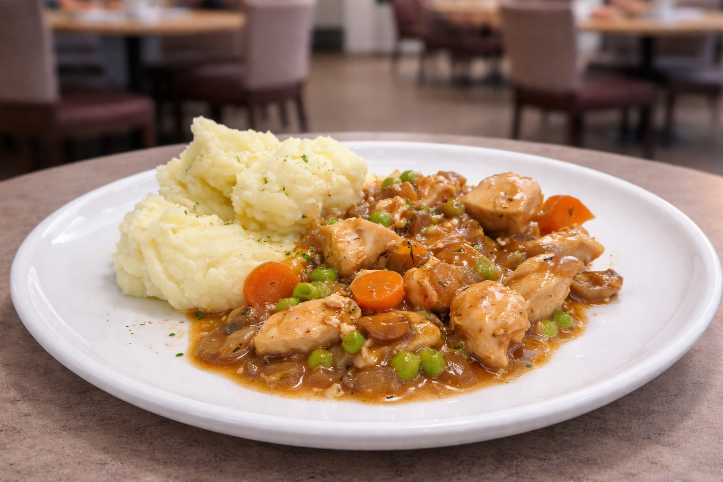 Chicken Casserole with Mash