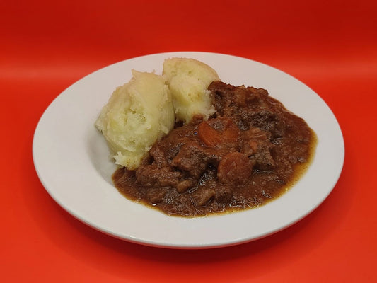 Beef Stew with mash potatoes (gluten free)