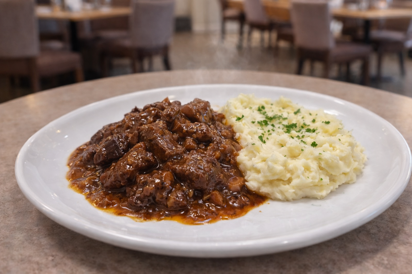 Beef Stew with mash potatoes