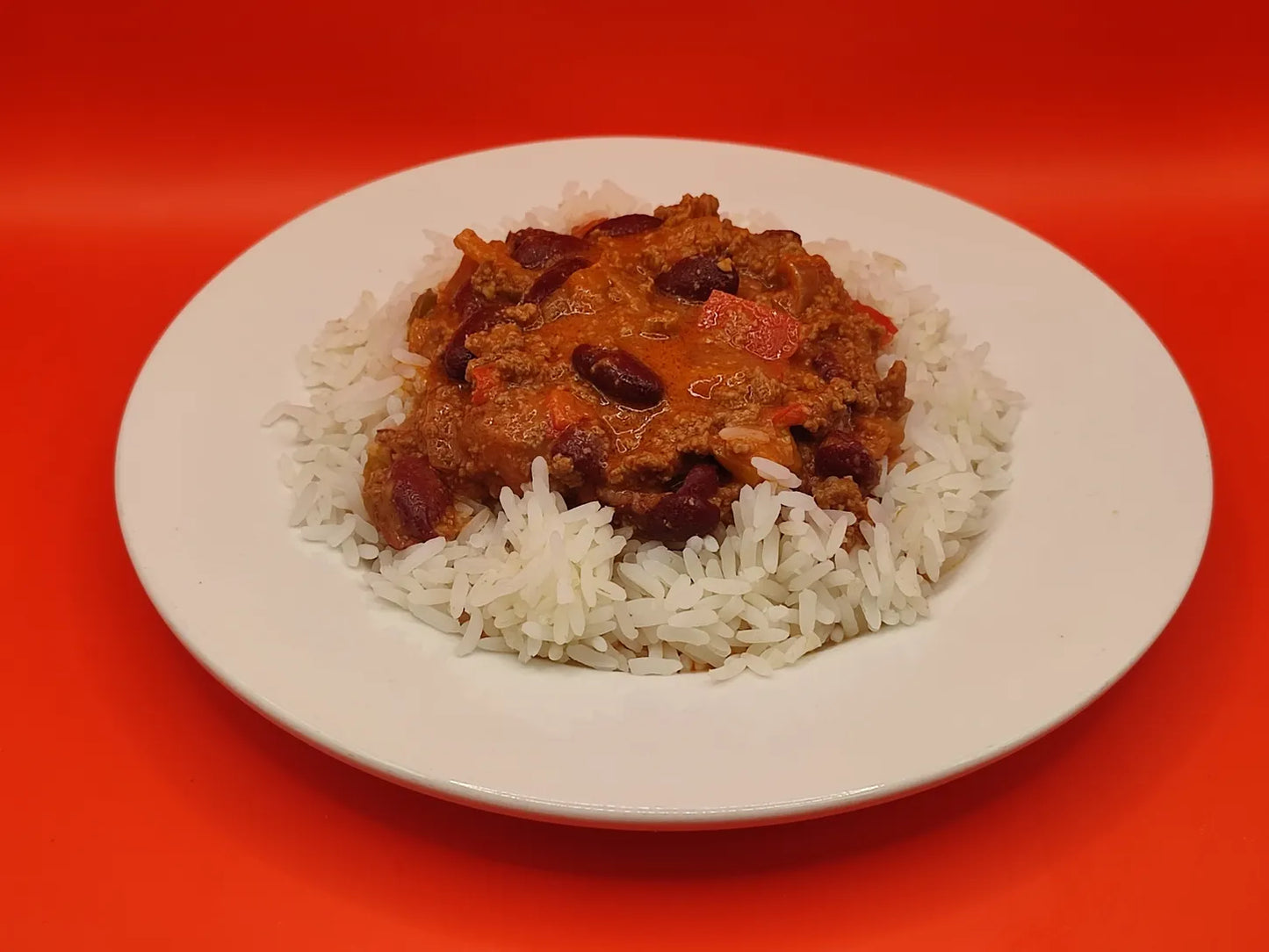 Chilli con Carne and Rice (gluten free)