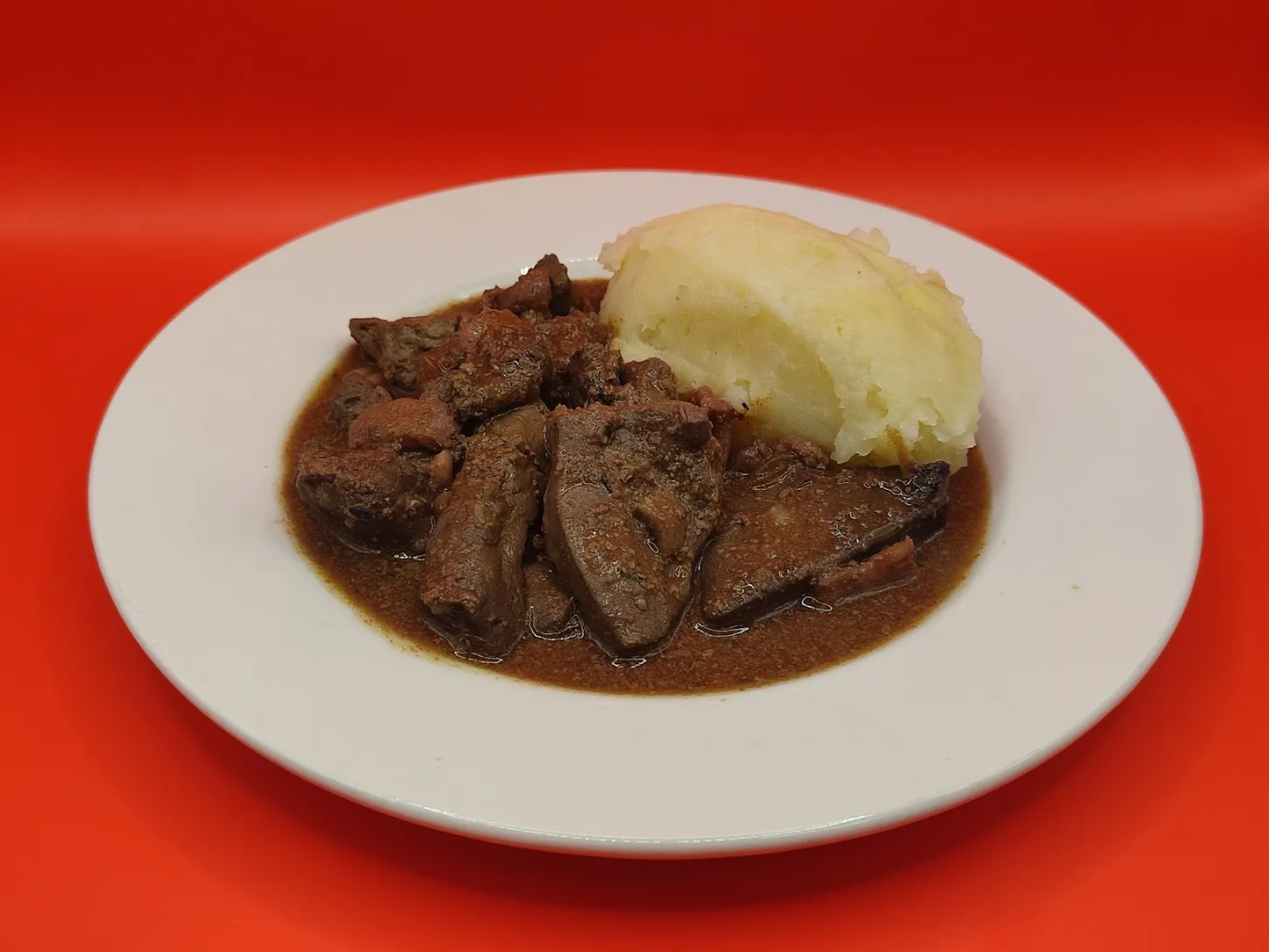 Liver & Bacon with Mash (gluten free)