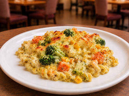 Creamy Vegetable Pasta Bake