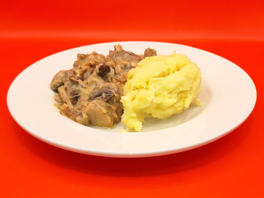 Pork in mushrooms sauce (gluten free)